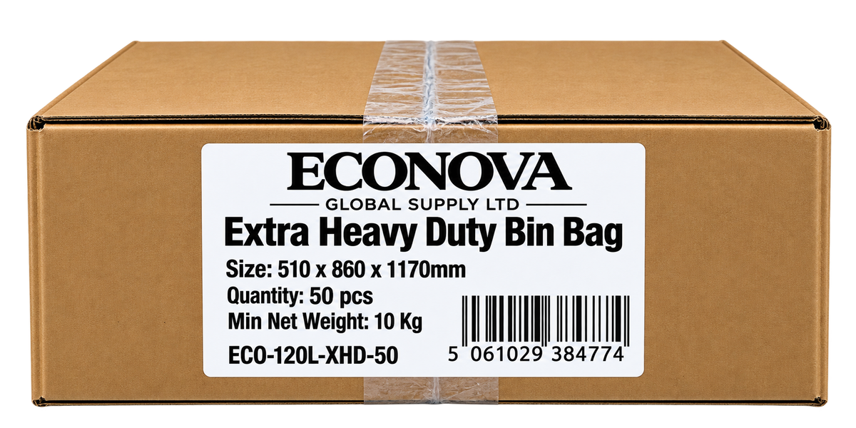 140L Extra Heavy Duty Bin Bag (50pcs)