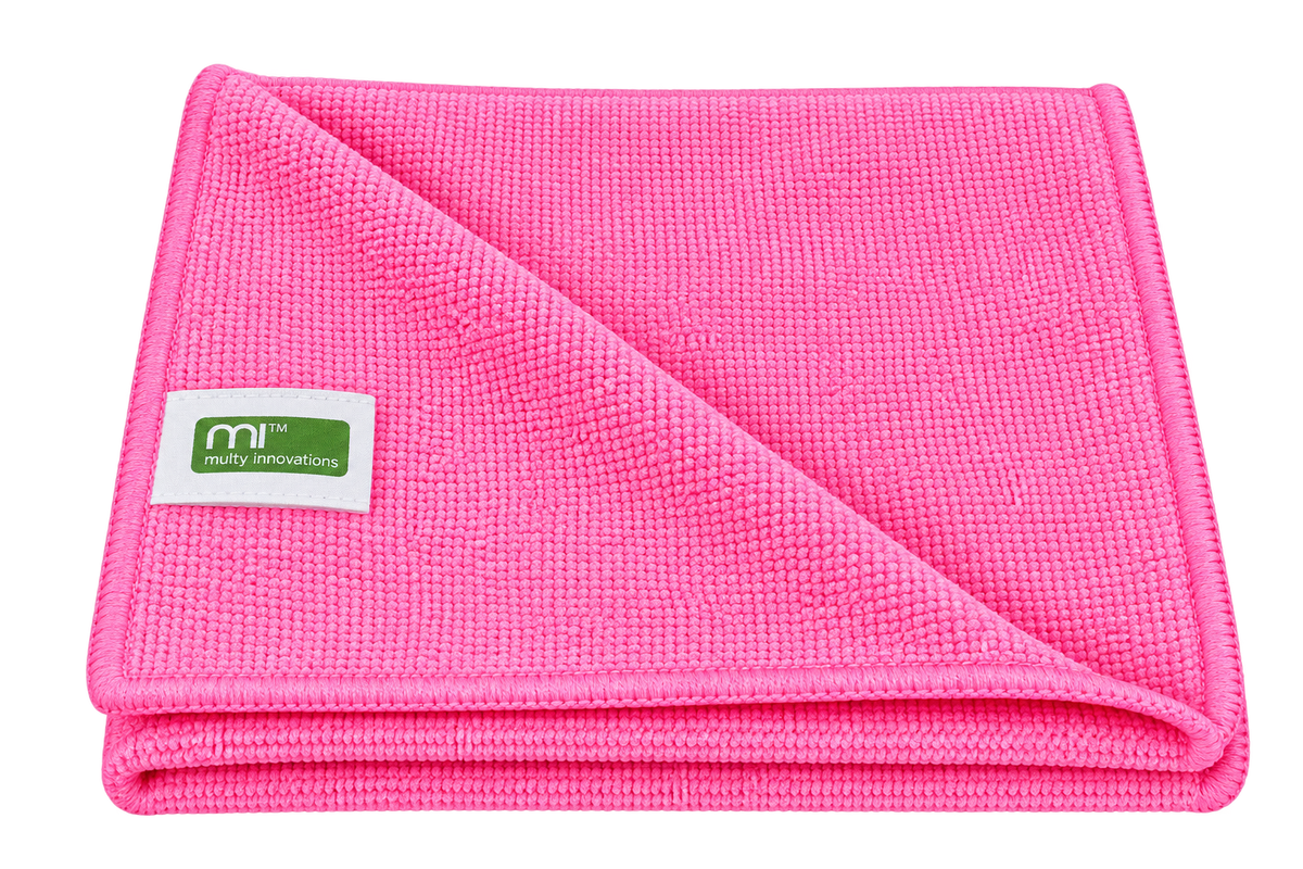Mulberry Woven Microfibre Cloths Red - Pack of 5