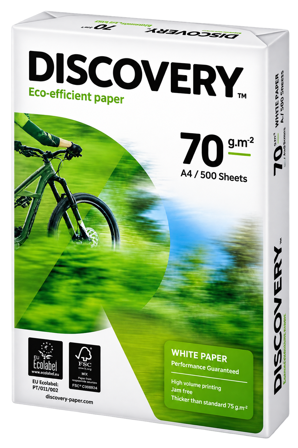 Discovery Paper A4 70 gsm White - Box of 5 Reams (2500 Sheets)