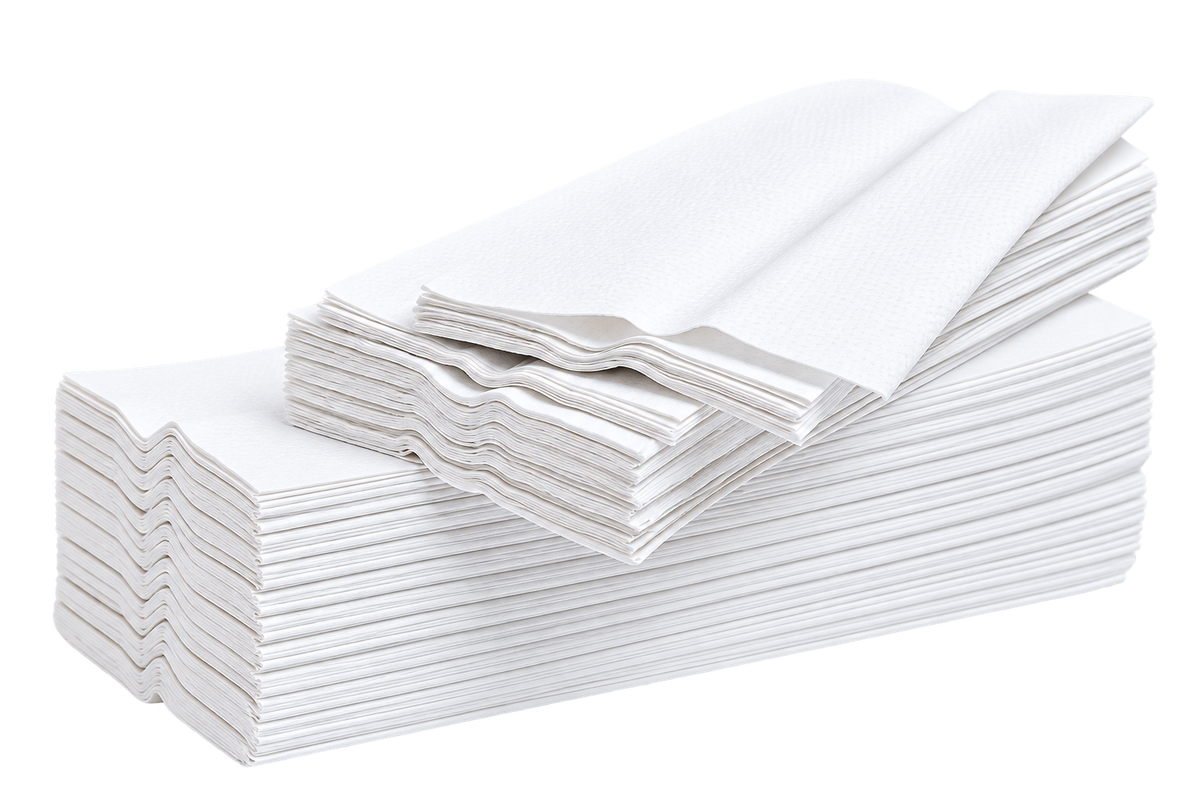 White C-Fold Hand Towels 2 Ply - Pack of 2295