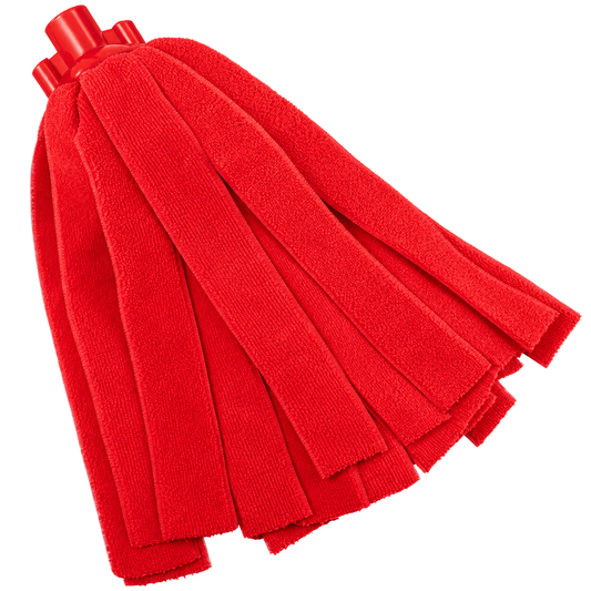 Vikan Microfibre Socket Mop Head 200g Red