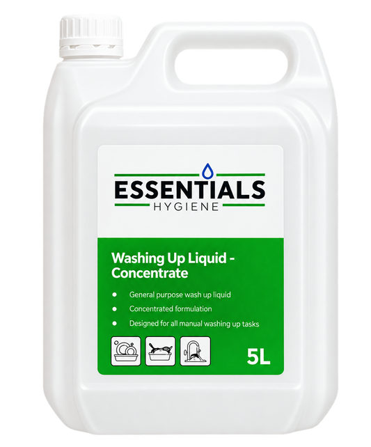 Essentials Hygiene Washing Up Liquid Concentrate 5 Litre
