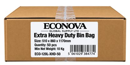 140L Extra Heavy Duty Bin Bag (50pcs)