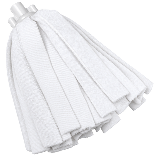 Vikan Microfibre Socket Mop Head 200g White